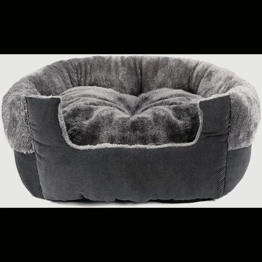 Dog Beds for Small Dogs & Cat Beds for Indoor Cats, Detachable Machine Washable